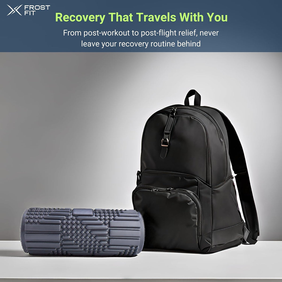 Vibepro Flow Vibrating Foam Roller - 5-Mode Vibrating Massage Roller for Muscles Deep Tissue, Recovery, & Pain Relief